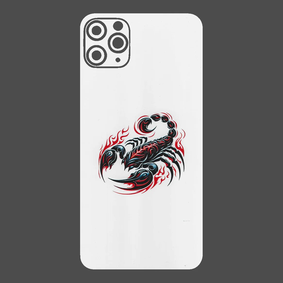 3D UV Printed Mobile Skin Wrap Scorpion