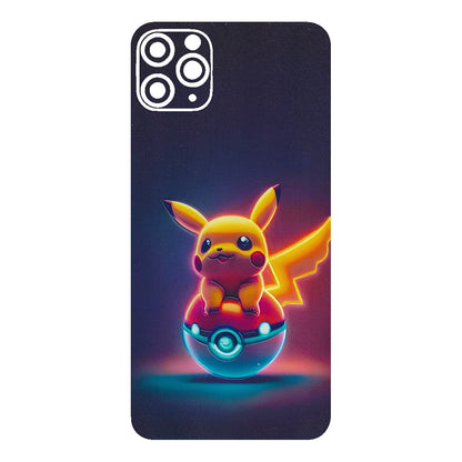 3D UV Printed Mobile Skin Wrap Pikachu from Pokemon