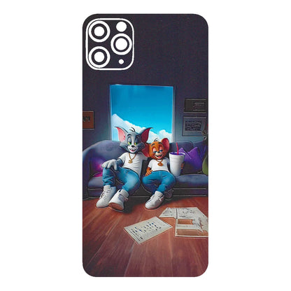 3D UV Printed Mobile Skin Wrap Tom and Jerry buddy