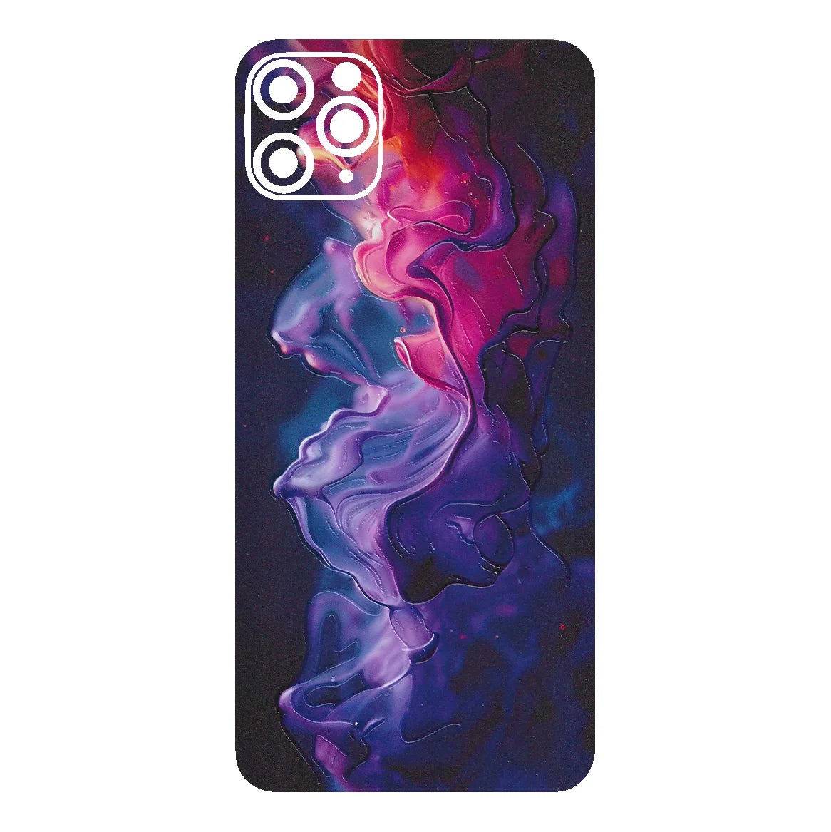 3D UV Printed Mobile Skin Wrap Galaxy Design