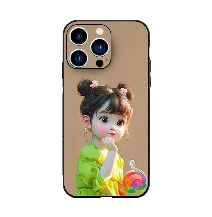 3D UV Printed Mobile Skin Wrap Cute Baby