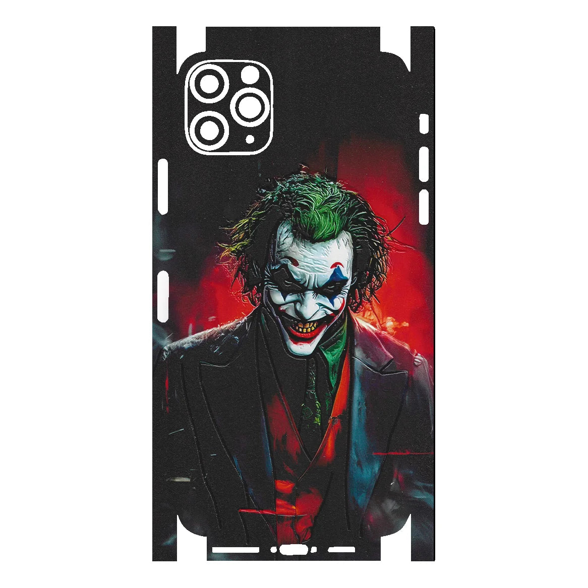 3D UV Printed Mobile Skin Wrap Joker