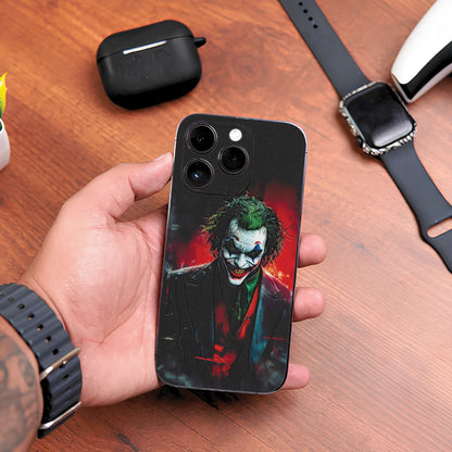 3D UV Printed Mobile Skin Wrap Joker