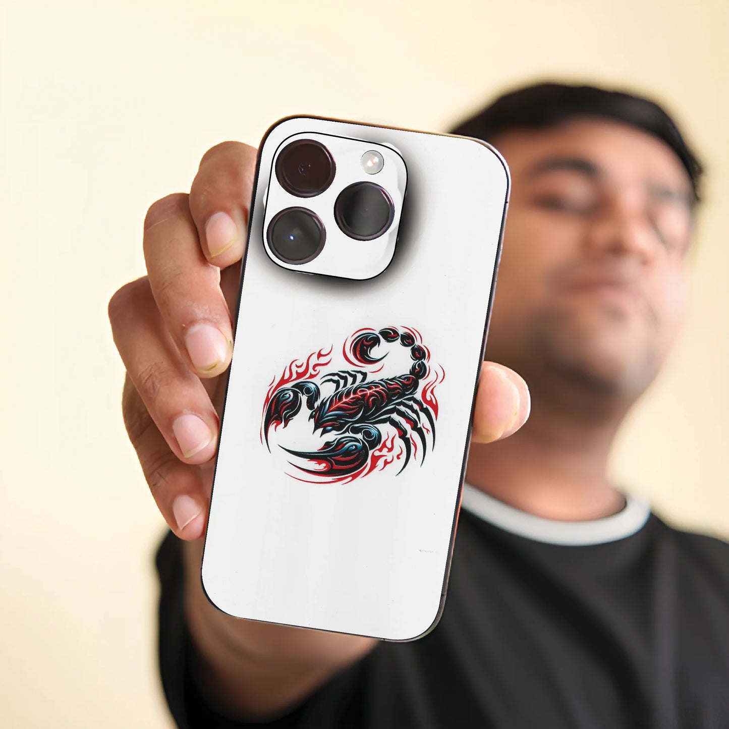 3D UV Printed Mobile Skin Wrap Scorpion