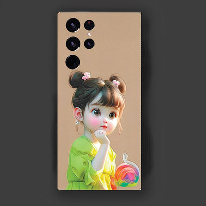 3D UV Printed Mobile Skin Wrap Cute Baby